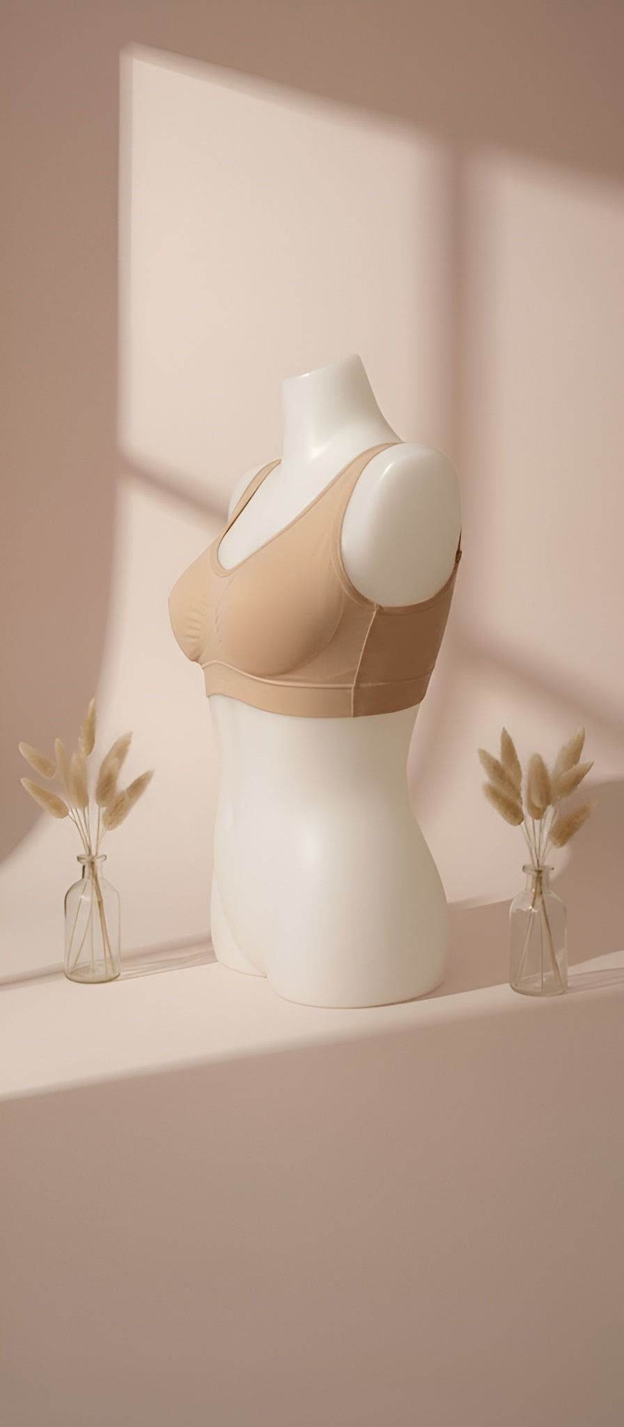 Cotton stretchable textured sports Air bra