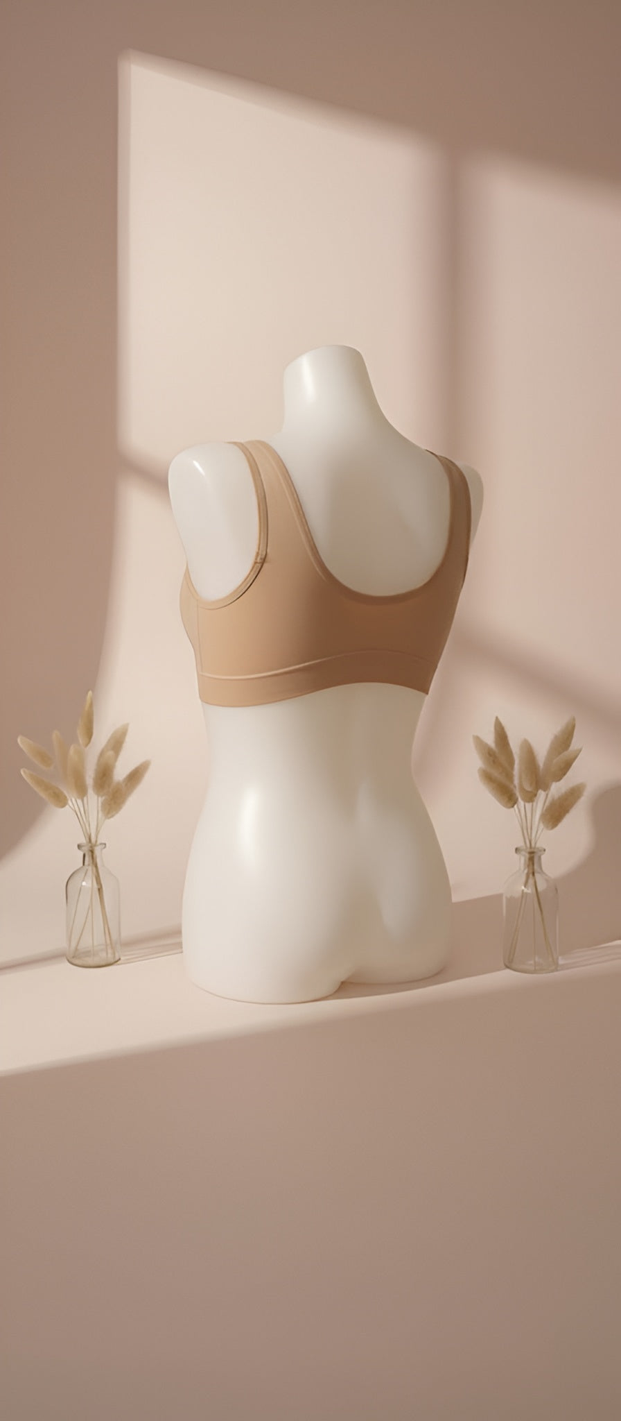 Cotton stretchable textured sports Air bra