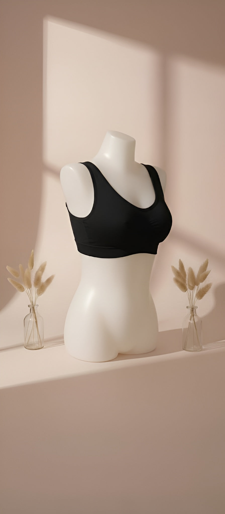 Cotton stretchable textured sports Air bra