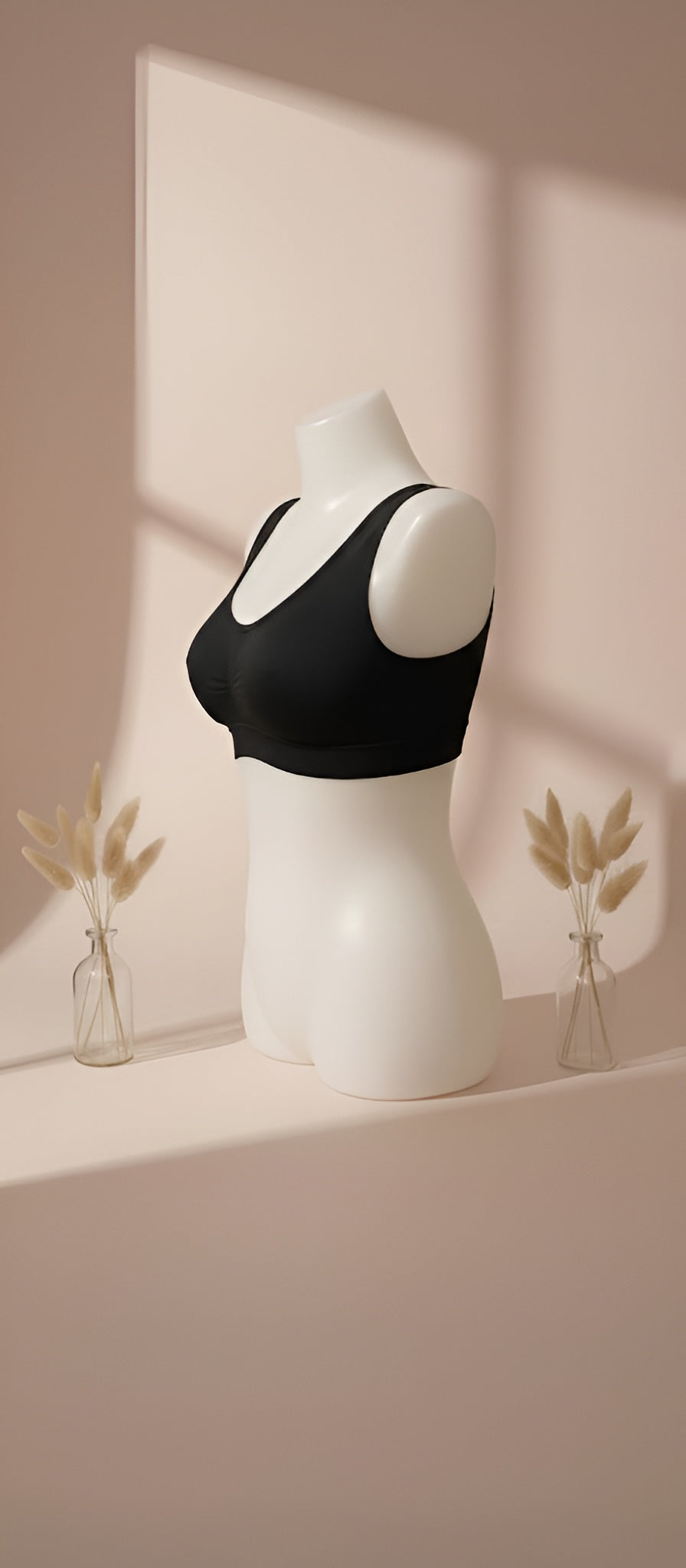 Cotton stretchable textured sports Air bra