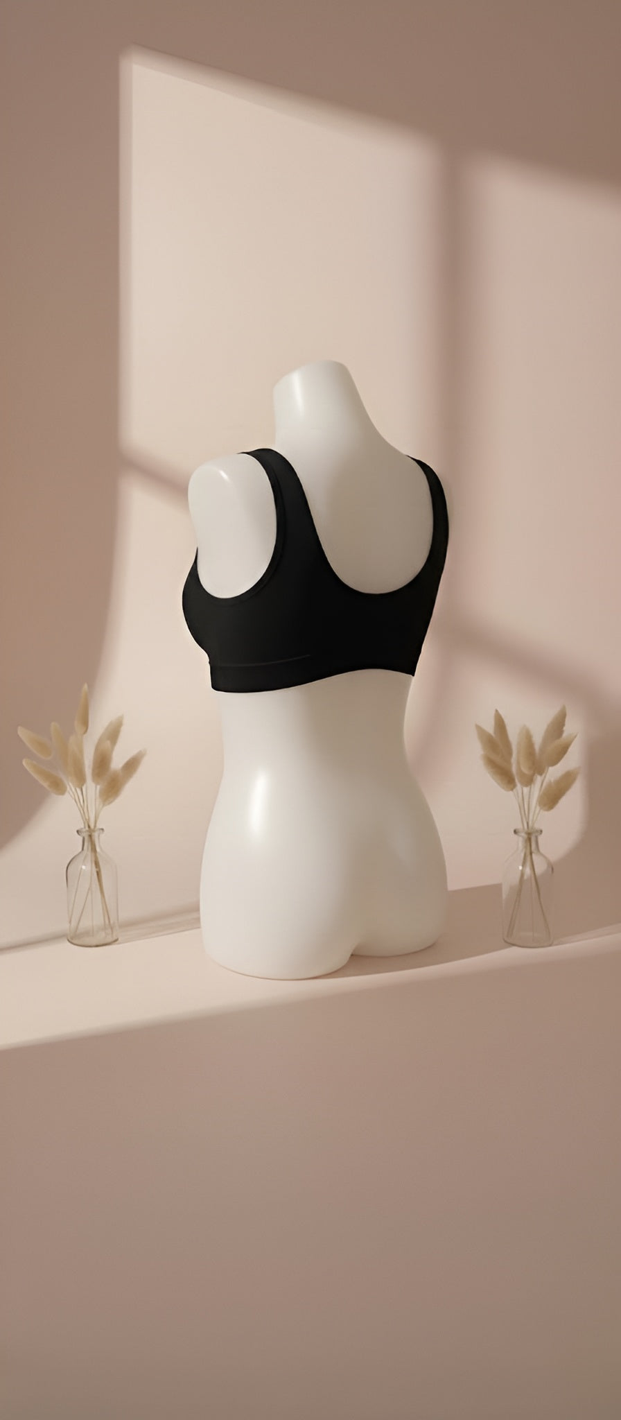 Cotton stretchable textured sports Air bra
