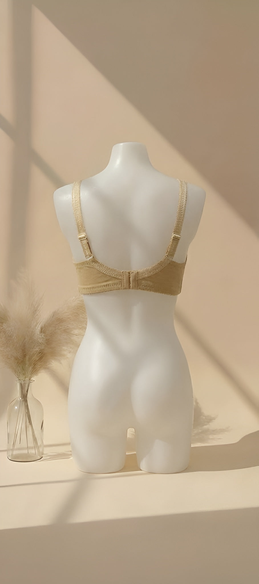 Full coverage cotton bra